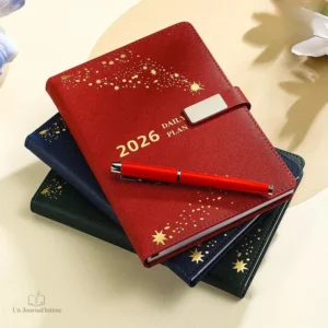 Journal intime 2026 au design chic