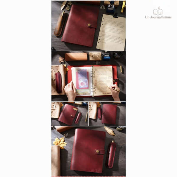 Cahier à pages lignées pour une meilleure lisibilité