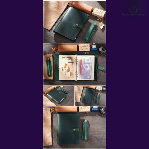 Journal intime à personnaliser avec des autocollants