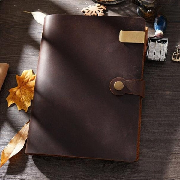Journal intime avec pages blanches pour créativité