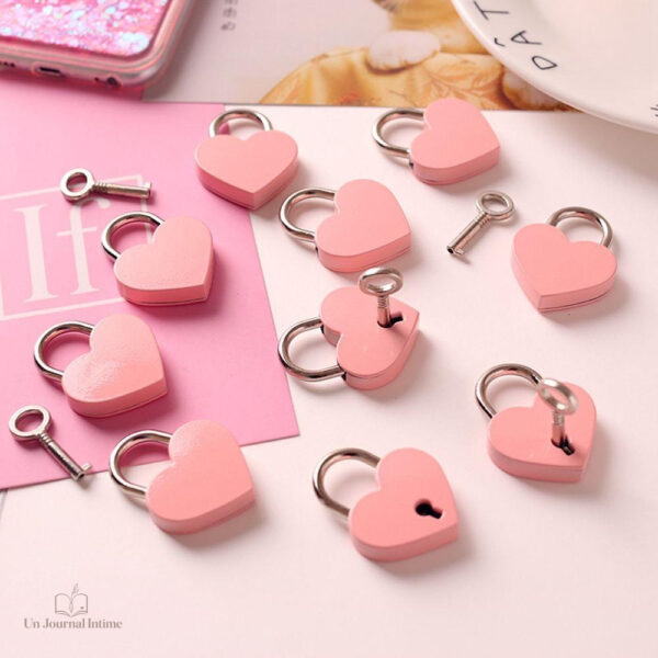 Cadenas rose pour protéger vos pensées intimes