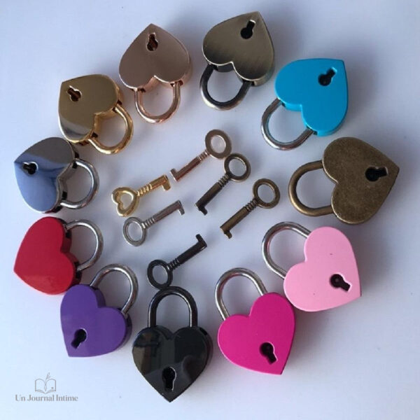 Cadenas créatif pour personnaliser votre journal intime