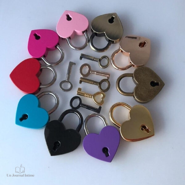 Cadenas à clé pour journal intime, protection assurée