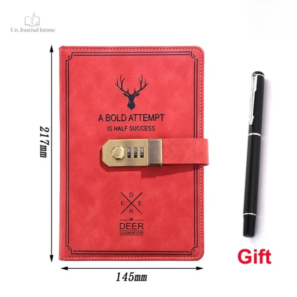 Journal intime à utiliser comme carnet de voyage