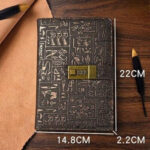 Carnet intime avec protection par cadenas élégant