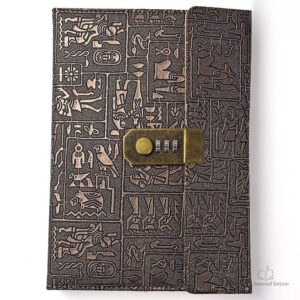 Carnet de notes avec système de verrouillage pratique