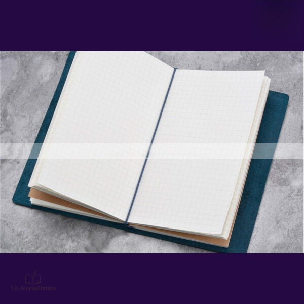 Journal intime avec une taille pratique