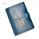 Journal intime en cuir synthétique coloré