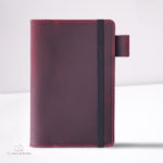 Journal intime en cuir au style rétro