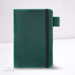 Journal intime élégant en cuir vieilli