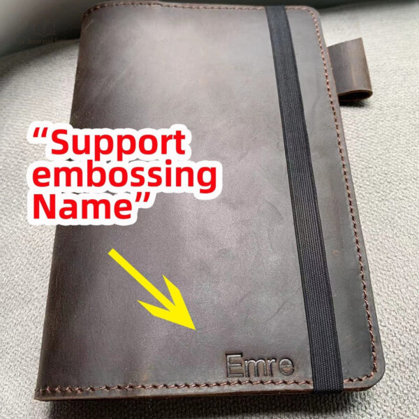 Carnet secret en cuir, accessoire personnel