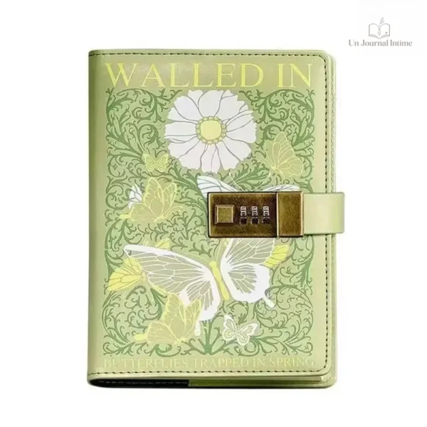 Journal intime en cuir au design élégant
