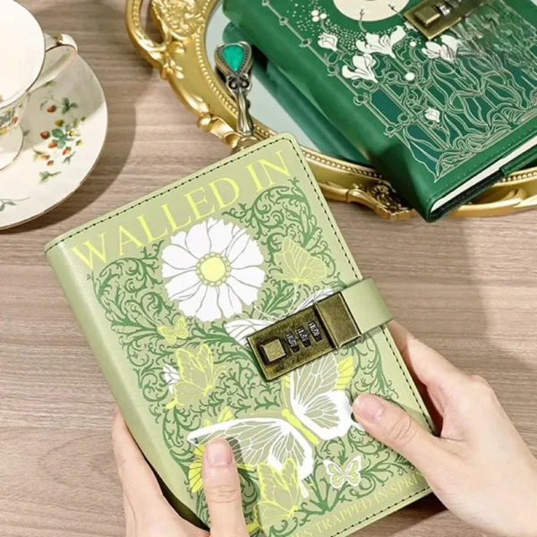 Carnet secret en cuir pour une écriture personnelle