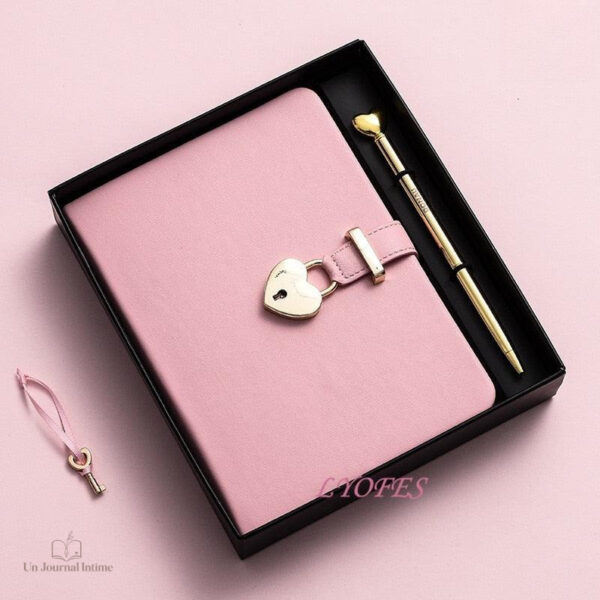 Coffret de journal intime, parfait pour l'écriture quotidienne