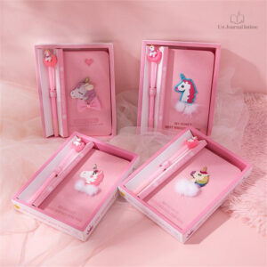 Coffret journal intime licorne