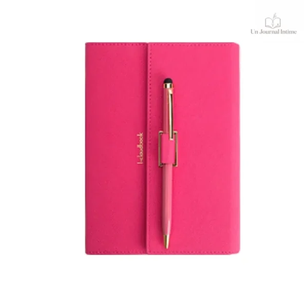 Journal intime design vert macaron