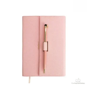 Carnet élégant vert pastel pour écrire