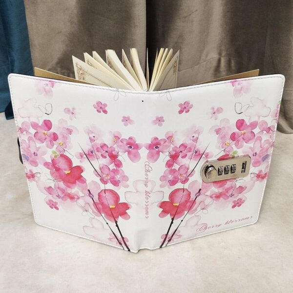Journal à la couverture artistique et inspirante