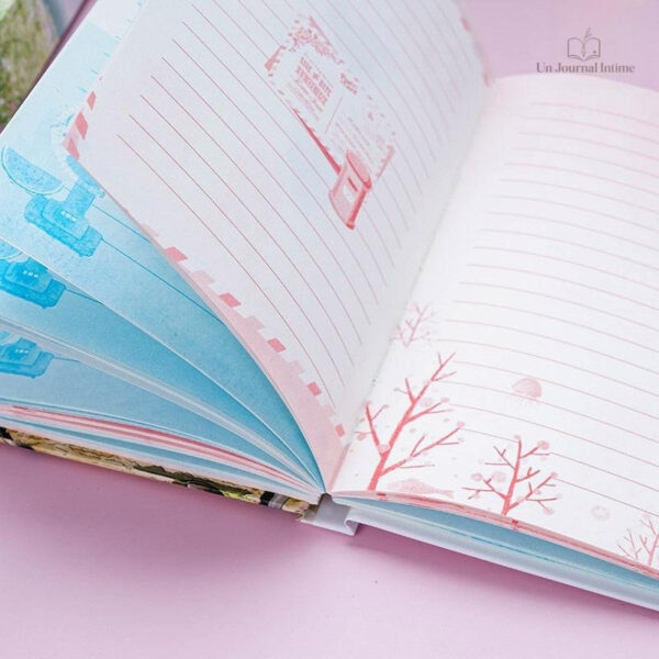 Journal intime coloré avec cadenas pour adolescents