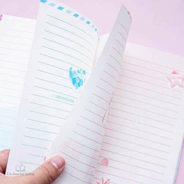 Journal intime à cadenas pour écrire en toute confidentialité