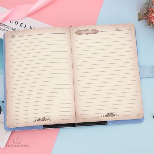 Journal intime adulte avec accès sécurisé