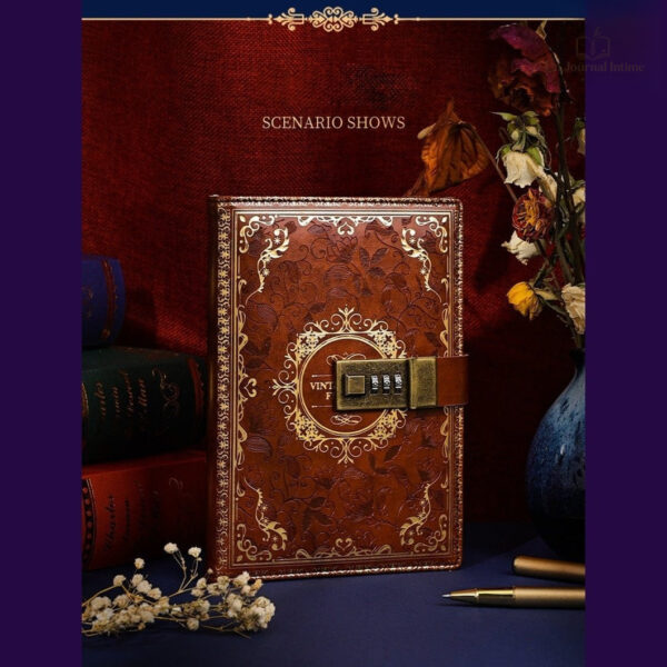 Préservez vos écrits avec ce journal à cadenas