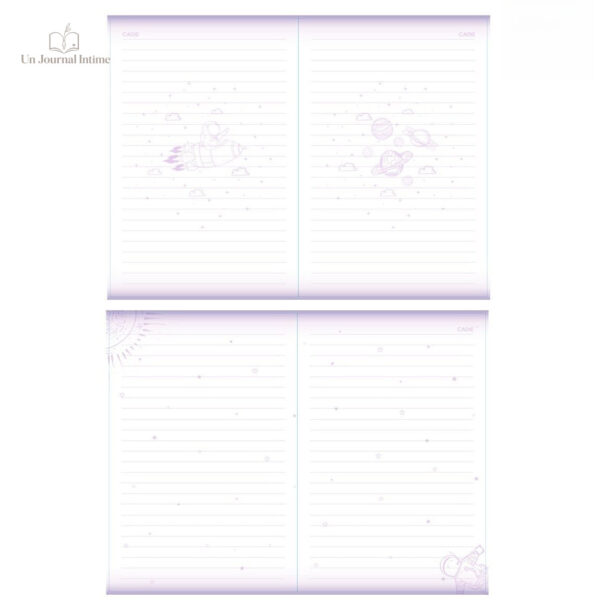 Carnet de notes avec protection pour garçon