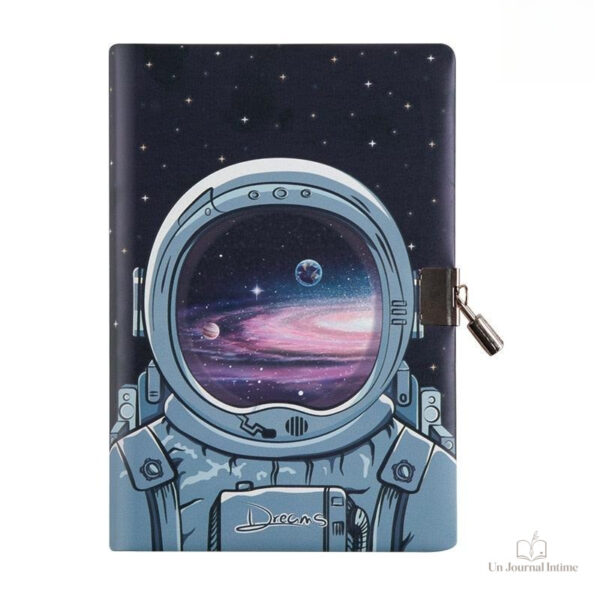 Couverture colorée pour journal intime garçon