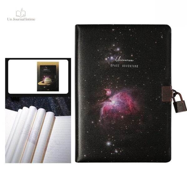 Écriture protégée avec cadenas pour journal