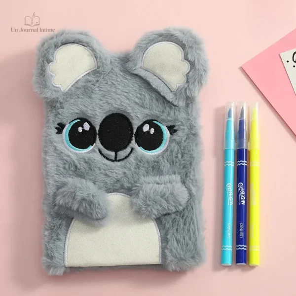 Journal intime coloré pour encourager l'écriture