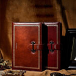 Carnet intime au design raffiné pour conserver des souvenirs