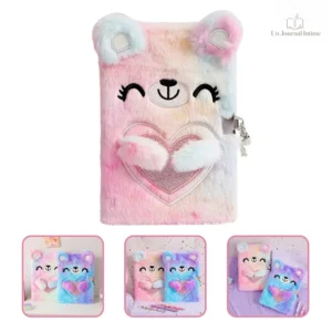 Carnet personnel décoré d'un chat mignon