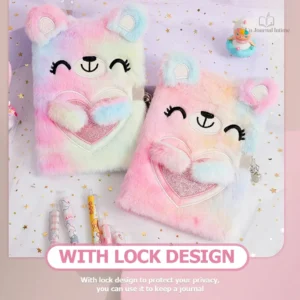 Cahier intime aux designs inspirés des chats