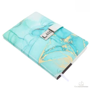 Journal intime chic, idéal pour notes et réflexions personnelles