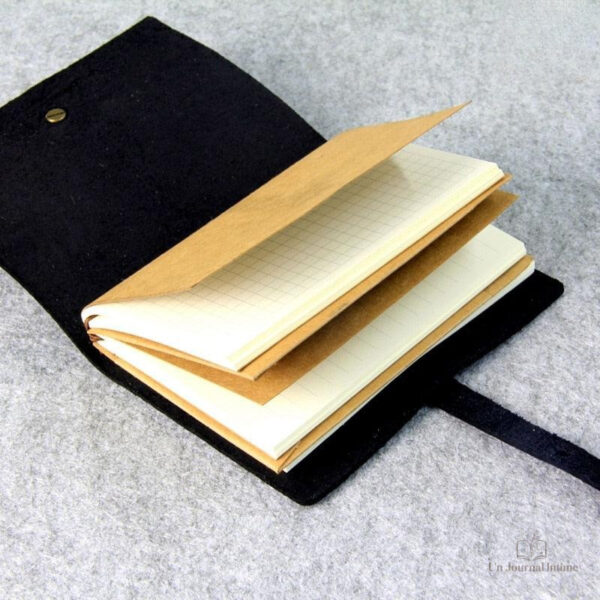 Journal intime cuir, style classique