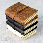 Journal intime cuir, design raffiné