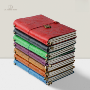 Journal intime en cuir élégant et durable