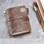Couverture en cuir pour un style d'écriture unique