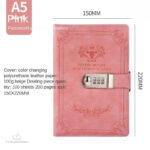 Journal intime cuir au design intemporel