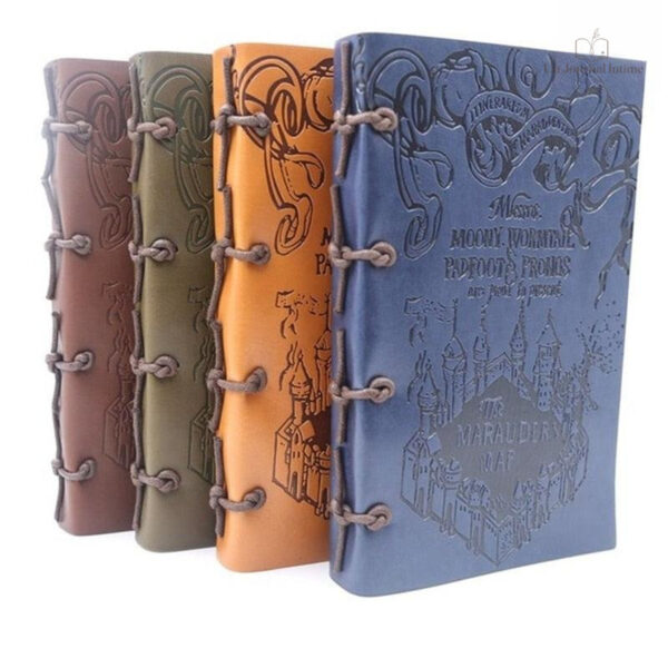 Élégant journal en cuir pour les passionnés de Harry Potter