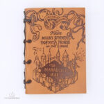 Journal Harry Potter en cuir pour écrire ses pensées