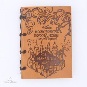 Journal Harry Potter en cuir pour écrire ses pensées