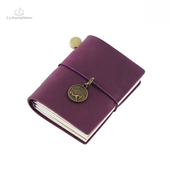 Journal de poche pour adolescents, couleur bleue apaisante