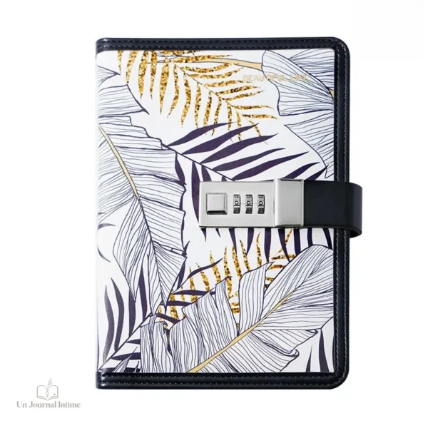 Journal intime avec design unique et code secret