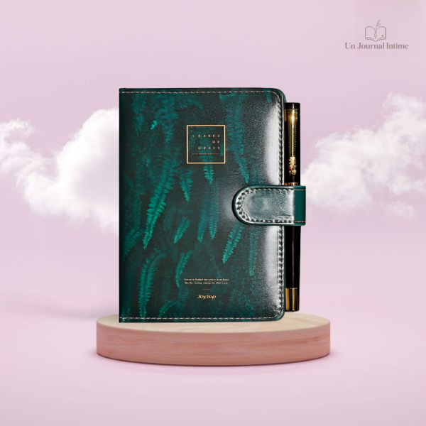 journal-intime-design-vert-1 Journal intime design vert élégant et moderne