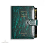 Journal intime au design vert inspirant et créatif