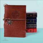 Journal intime en cuir élégant et sophistiqué