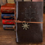 Cuir luxueux pour un journal intime personnel et intime