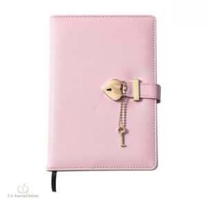 Cadenas sécurisé pour journal intime féminin élégant