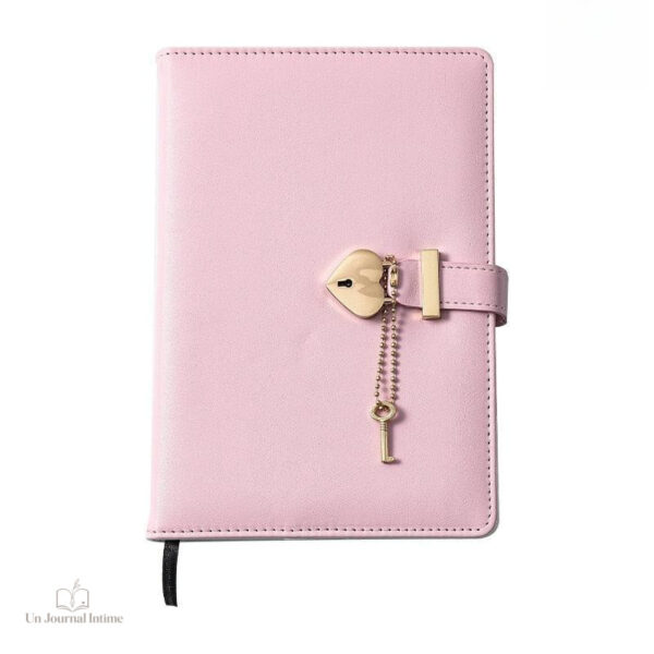 Cadenas sécurisé pour journal intime féminin élégant